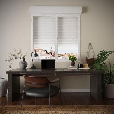 Fenêtre PVC 2 Vantaux avec Volet Roulant Monobloc Sur Mesure