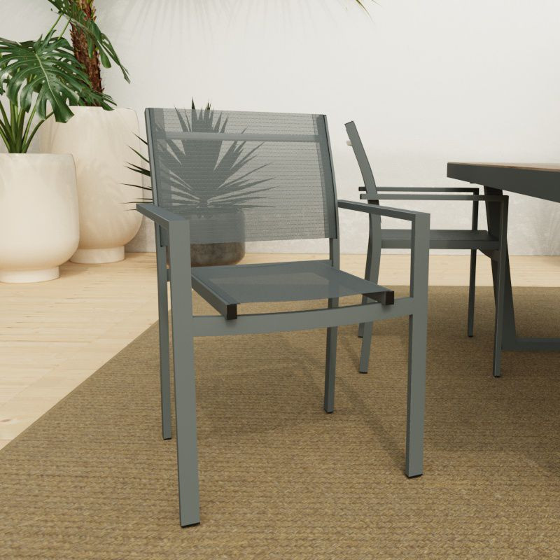 Chaise d’Aluminium Confortissimo