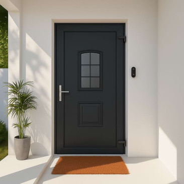 Porte d'Entrée en PVC STARTER POITIERS Standard 2150 x 900 mm