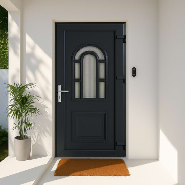 Porte d'Entrée en PVC STARTER SAINT-DENIS Standard 2150 x 900 mm