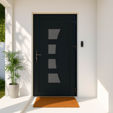 Porte d'Entrée en PVC STARTER ORLÉANS Standard 2150 x 900 mm
