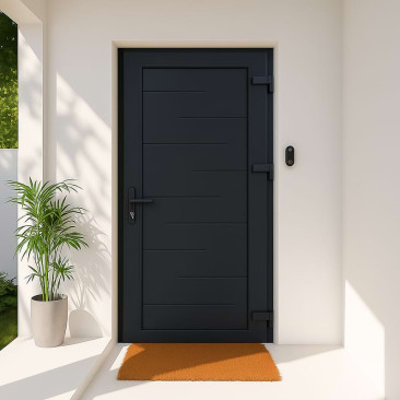 Porte d'Entrée en PVC STARTER LORIENT Standard 2150 x 900 mm