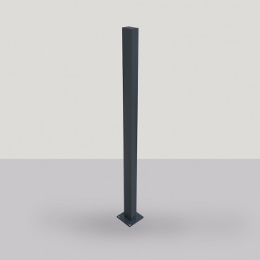 Poteau pour Grillage Rigide Soudé 60x40 mm Hauteur 2350mm
