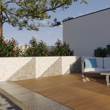 Gabion Modèle Triangle H 600 x L 848 x P 300 mm