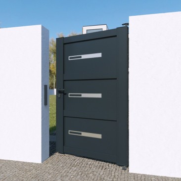 Portillon El Paso Aluminium Sur Mesure
