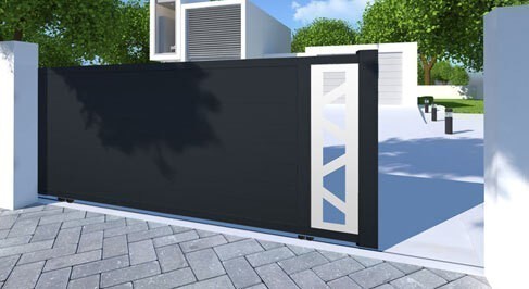 Portail Aluminium Coulissant Standard