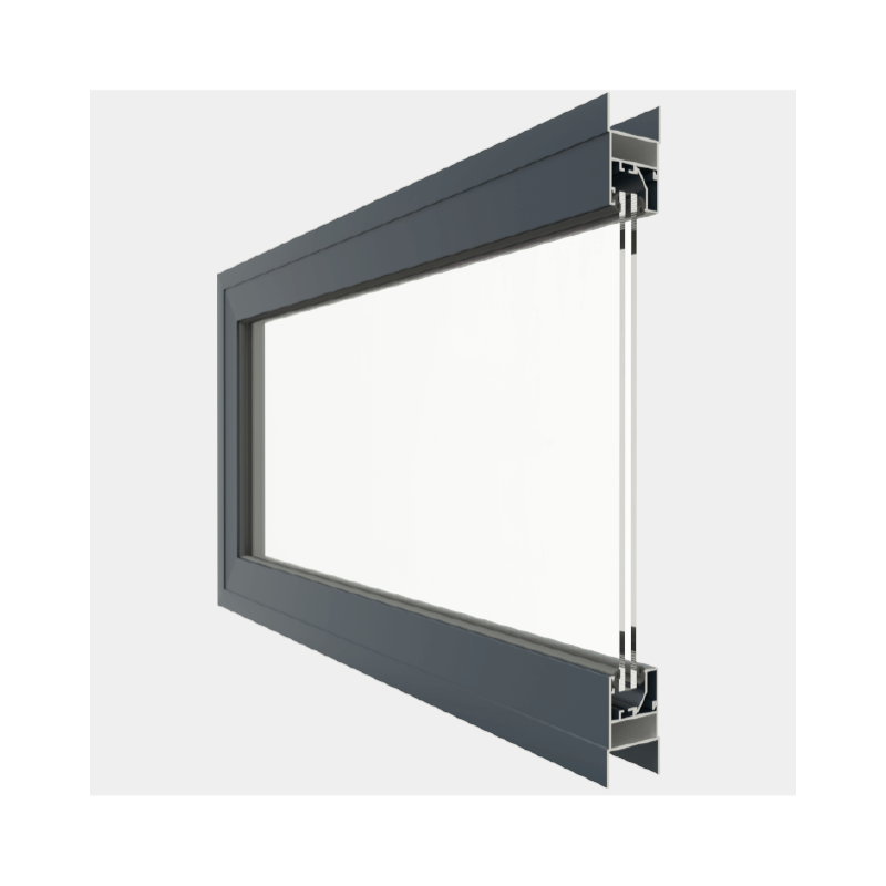 Vitrage Clair Garage Toit Plat 5000 x 3000 mm