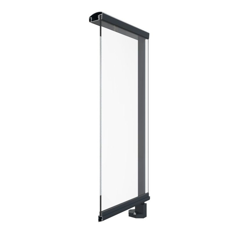 Vue de Coupe Garde Corps Aluminium Néo