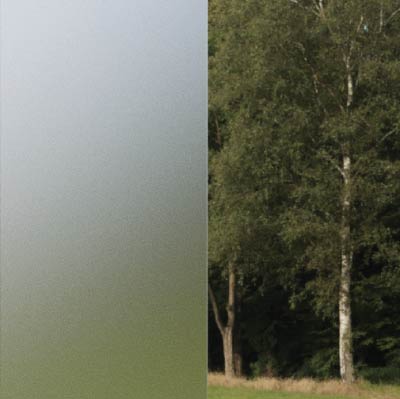 Vitrage Sablé Fenêtre PVC 3 Vantaux